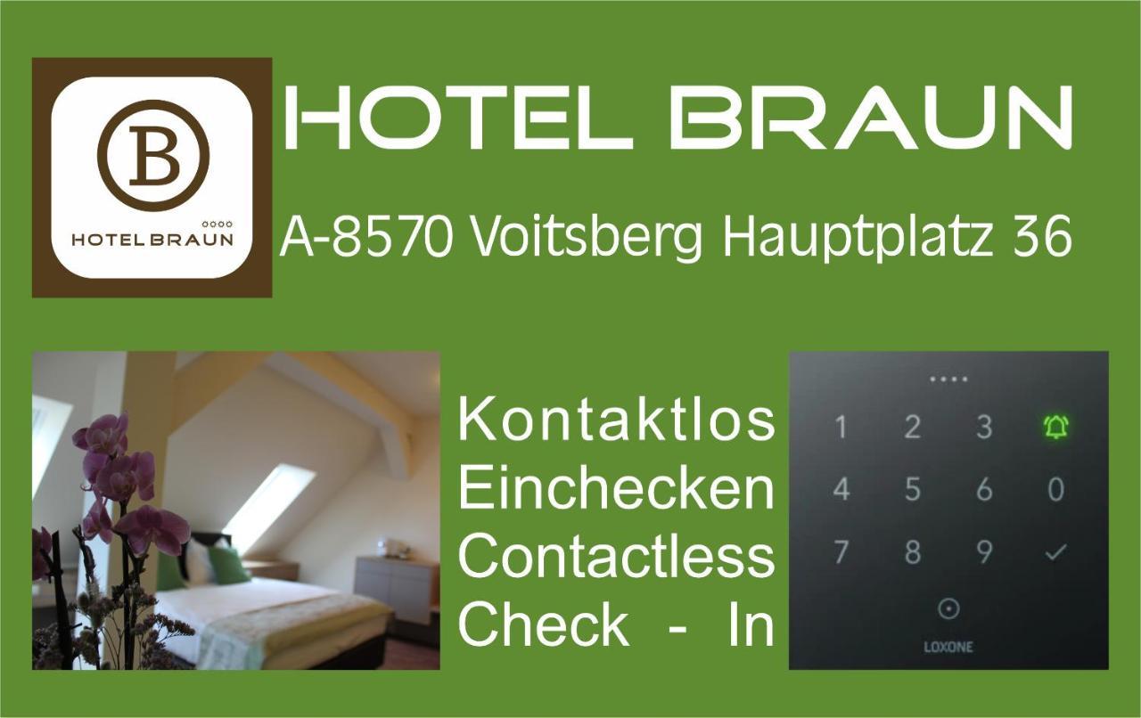 Hotel Braun Voitsberg Exteriör bild